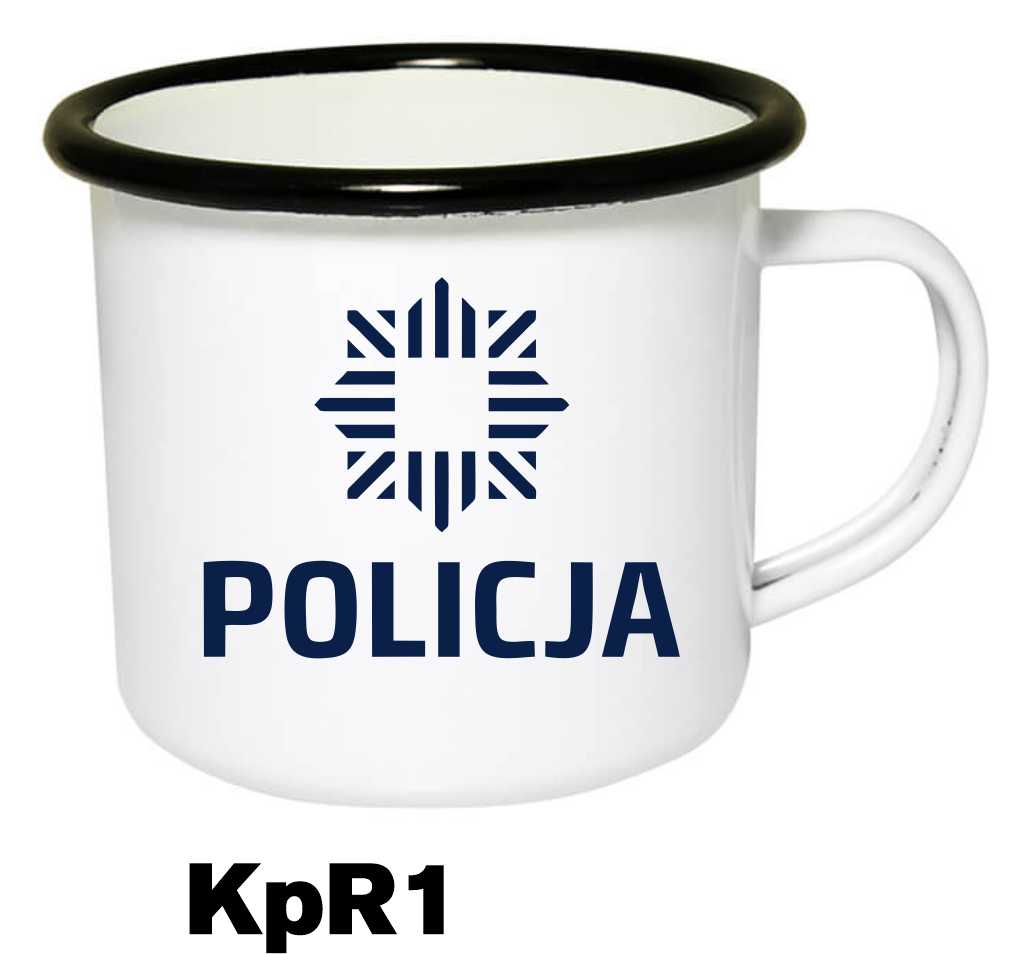Kubek Policja Policjanta stalowy – wybierz swoją grafikę!
