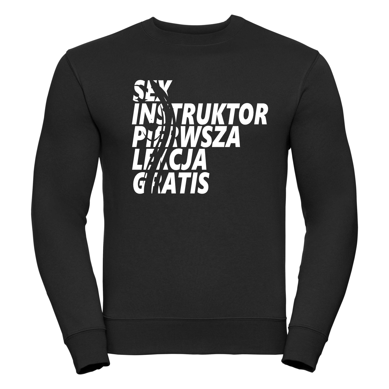 Bluza przez głowę Mega nadruk dopasuj Sam Premium