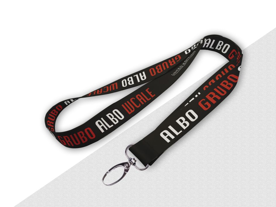 Smycz do kluczy, telefonu, etui cienka 20mm z wybranym wzorem