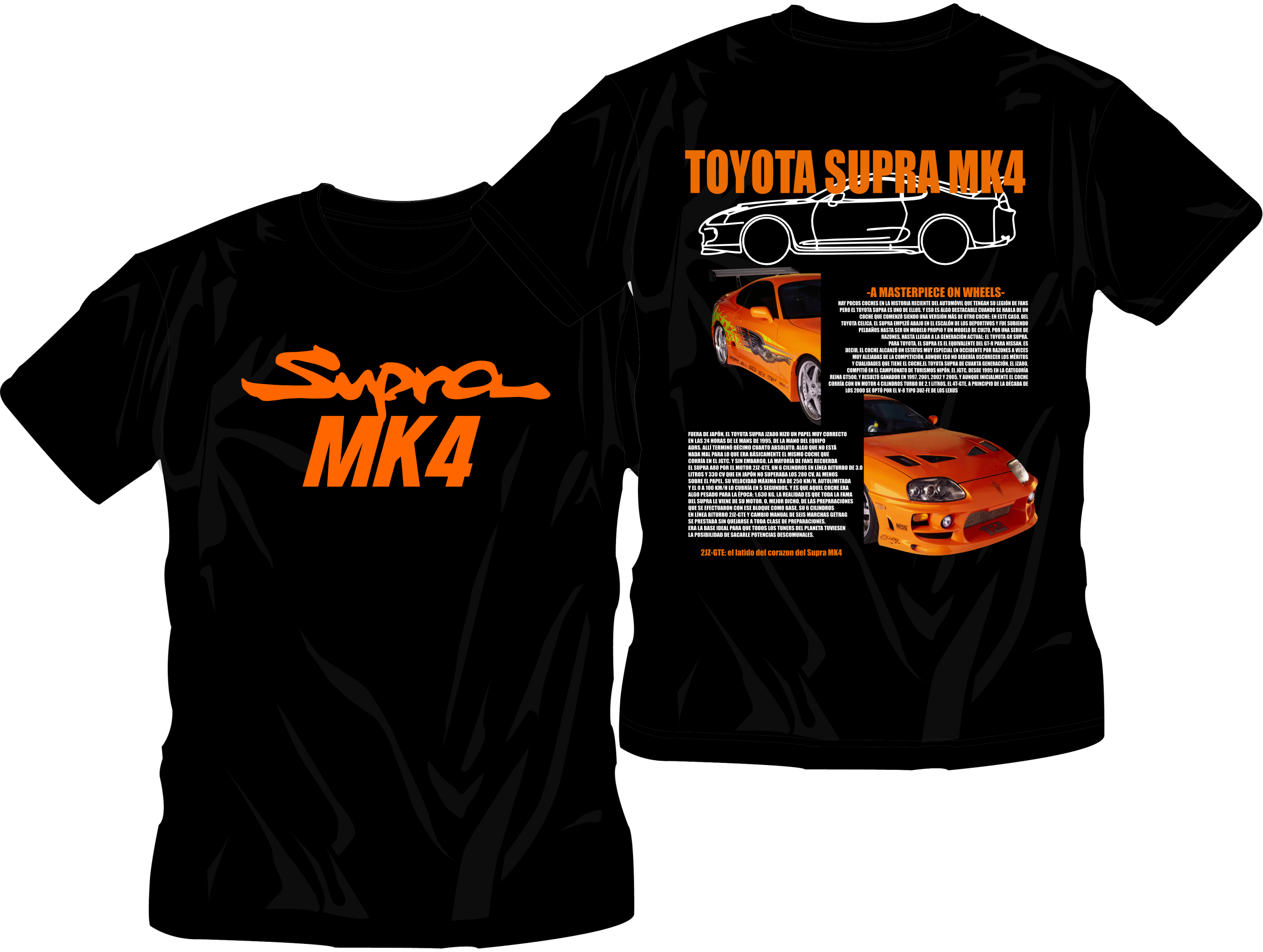 T-shirt Supra MK4 - Legenda JDM w Nowym Świetle