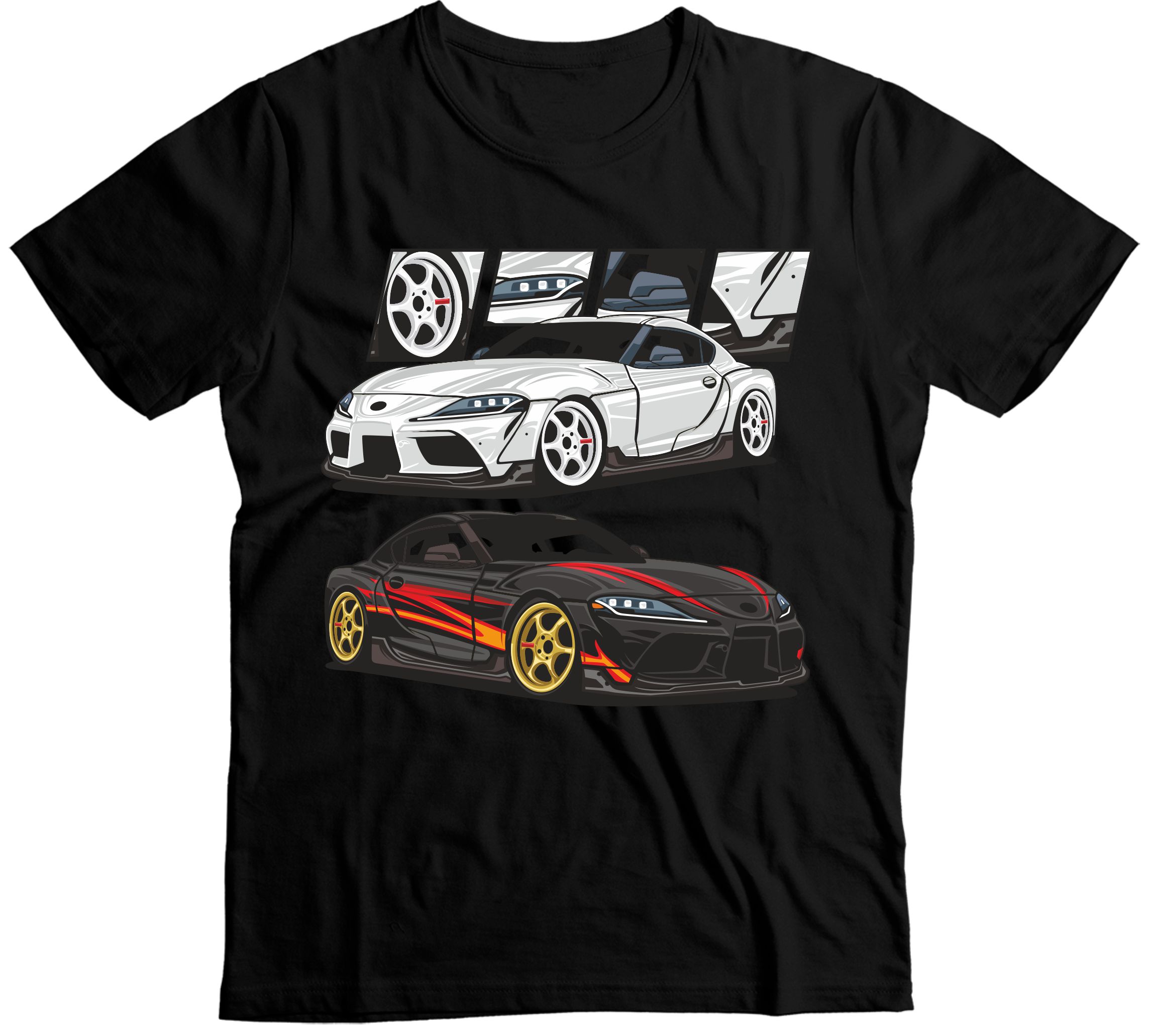 Toyota Supra - Legenda JDM na Twojej Koszulce