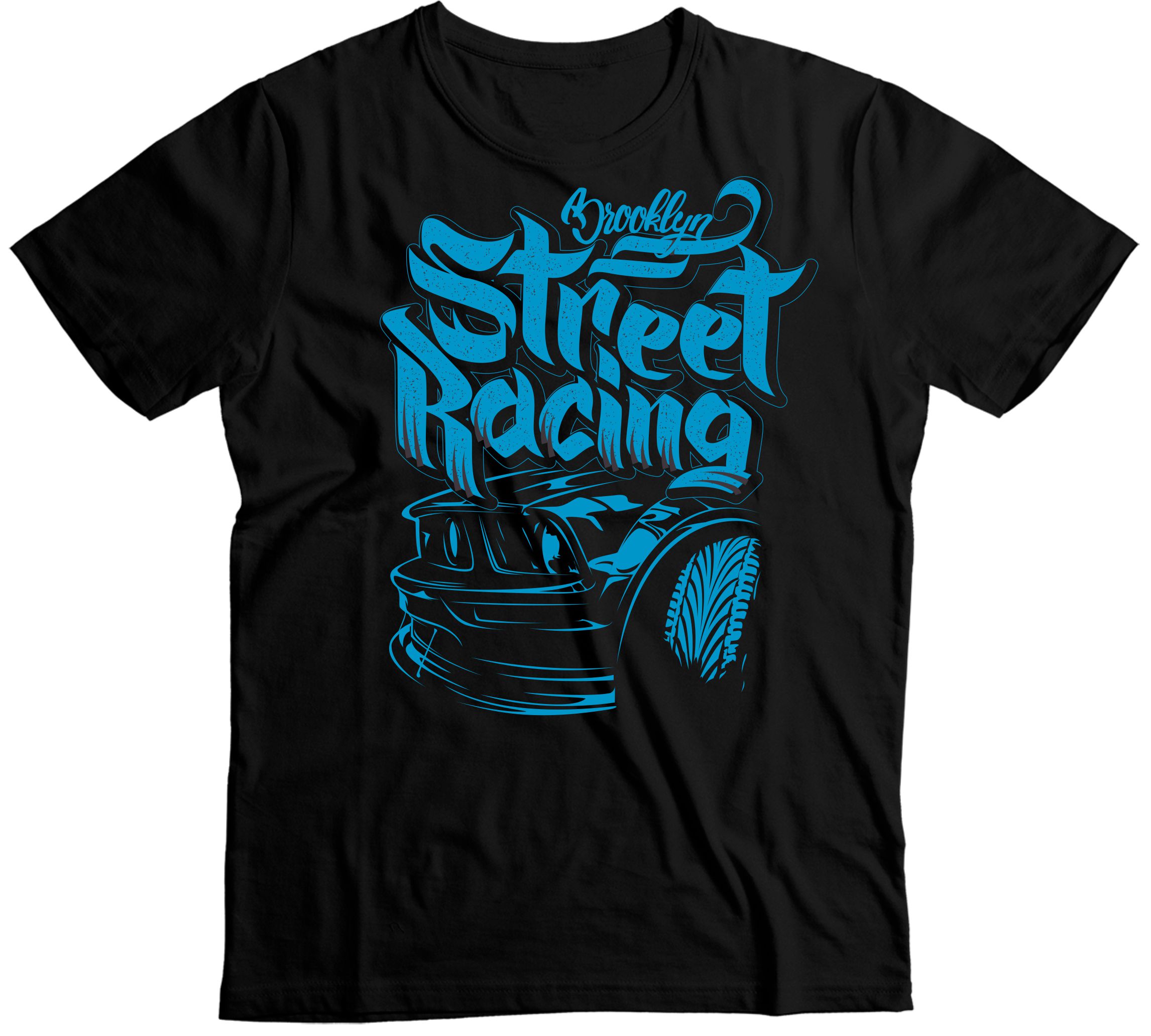 Brooklyn Street Racing - Koszulka dla Królów Ulicy