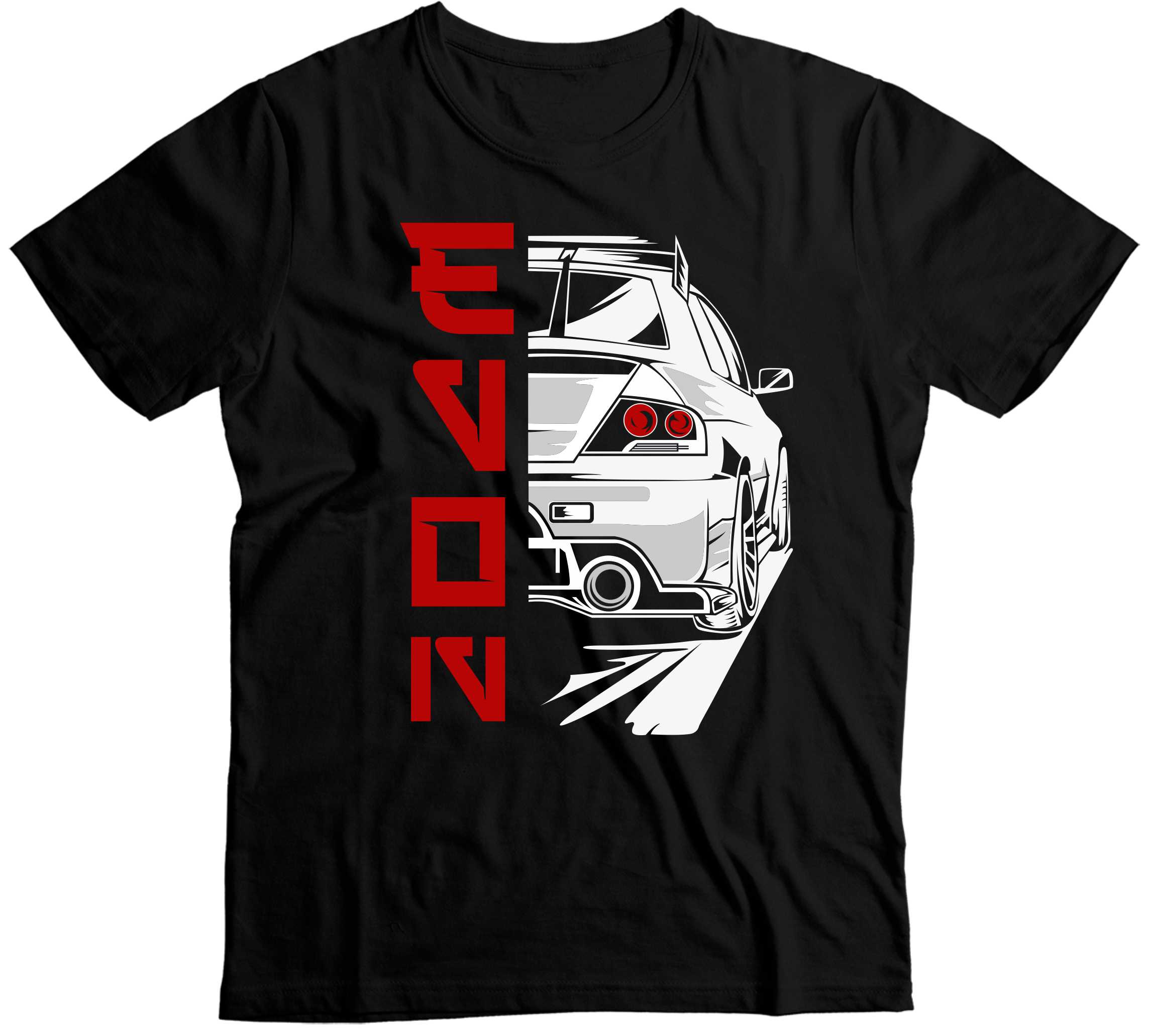 EVO IV - Kultowy Lancer Evolution na Twojej Koszulce