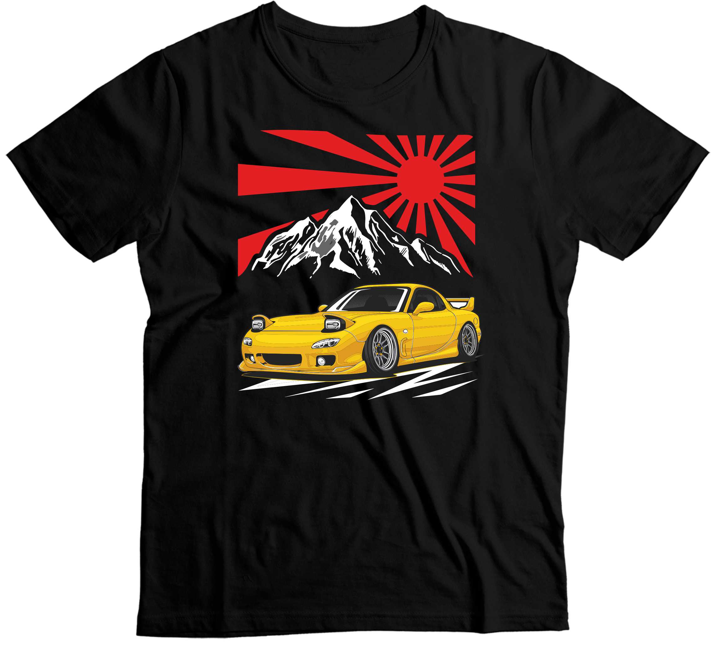 Mazda RX-7 - Japońska Legenda na Twojej Koszulce