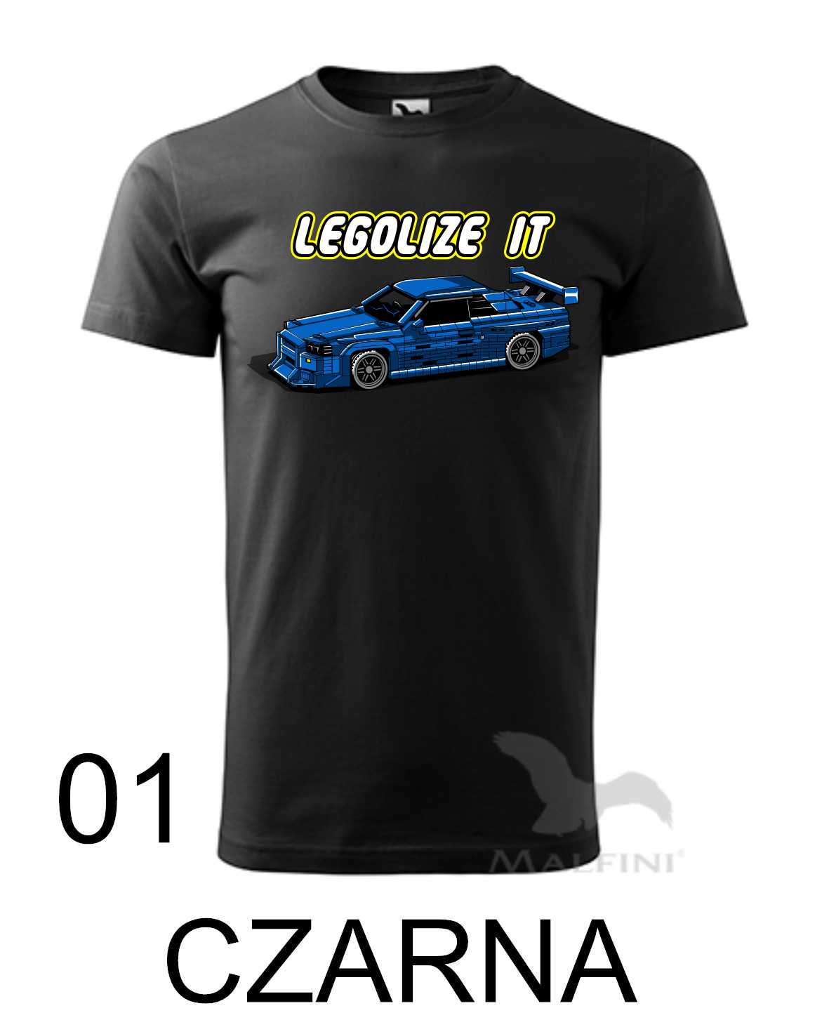 Legalize It - Skyline GT-R R34 - Koszulka dla Fanów JDM