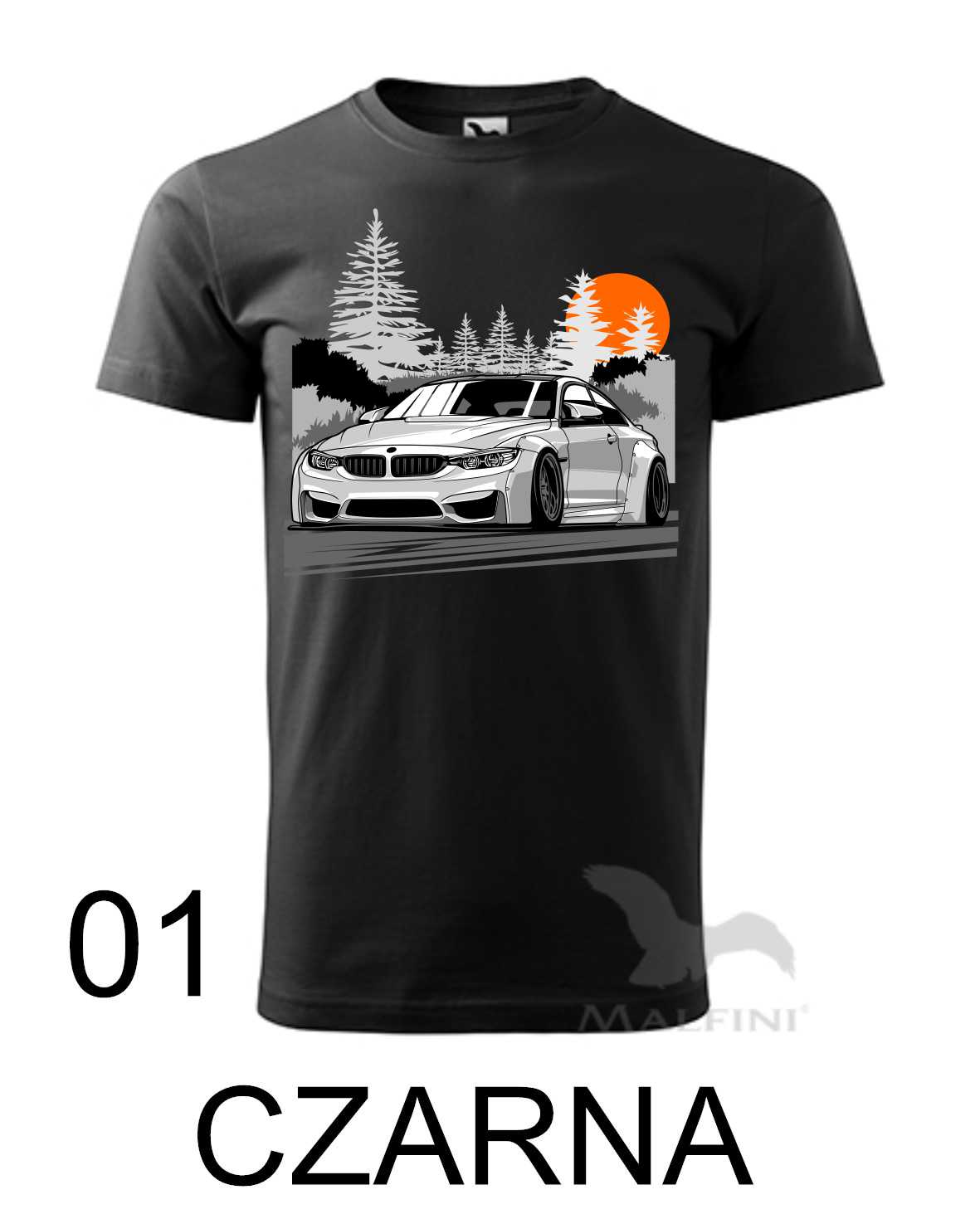 BMW M4 - Górska Esencja Sportu na Twoim T-shircie