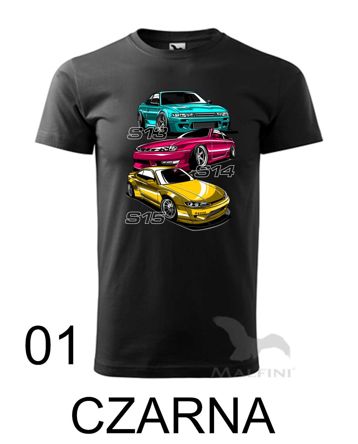Nissan Silvia Generations - S13 S14 S15 - Koszulka JDM Legend