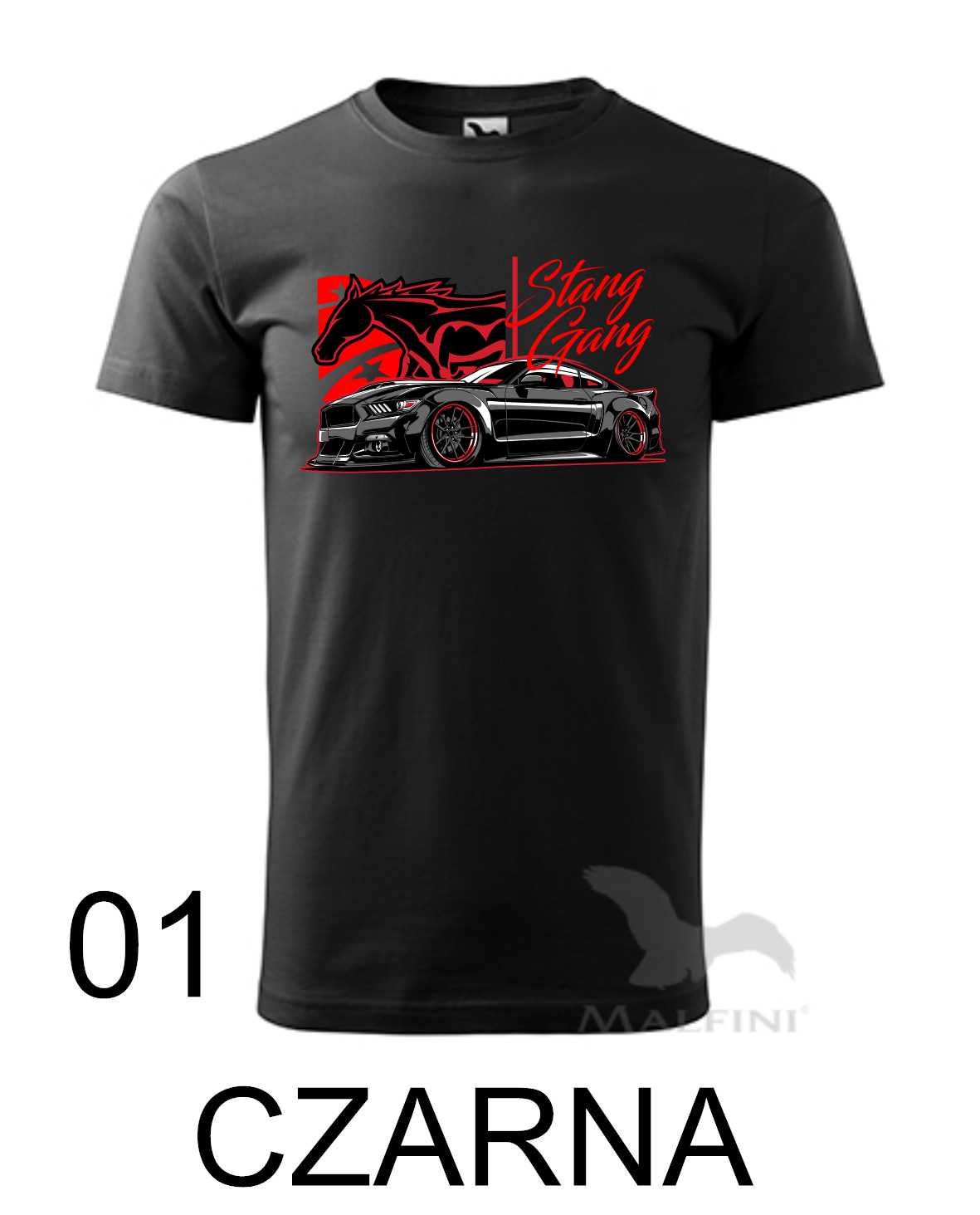 Stang Gang - Ford Mustang - Koszulka dla Ekipy Mustangów