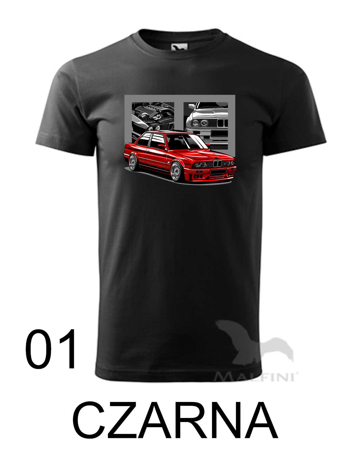 BMW E30 M3 - Czerwona Legenda na Twojej Koszulce