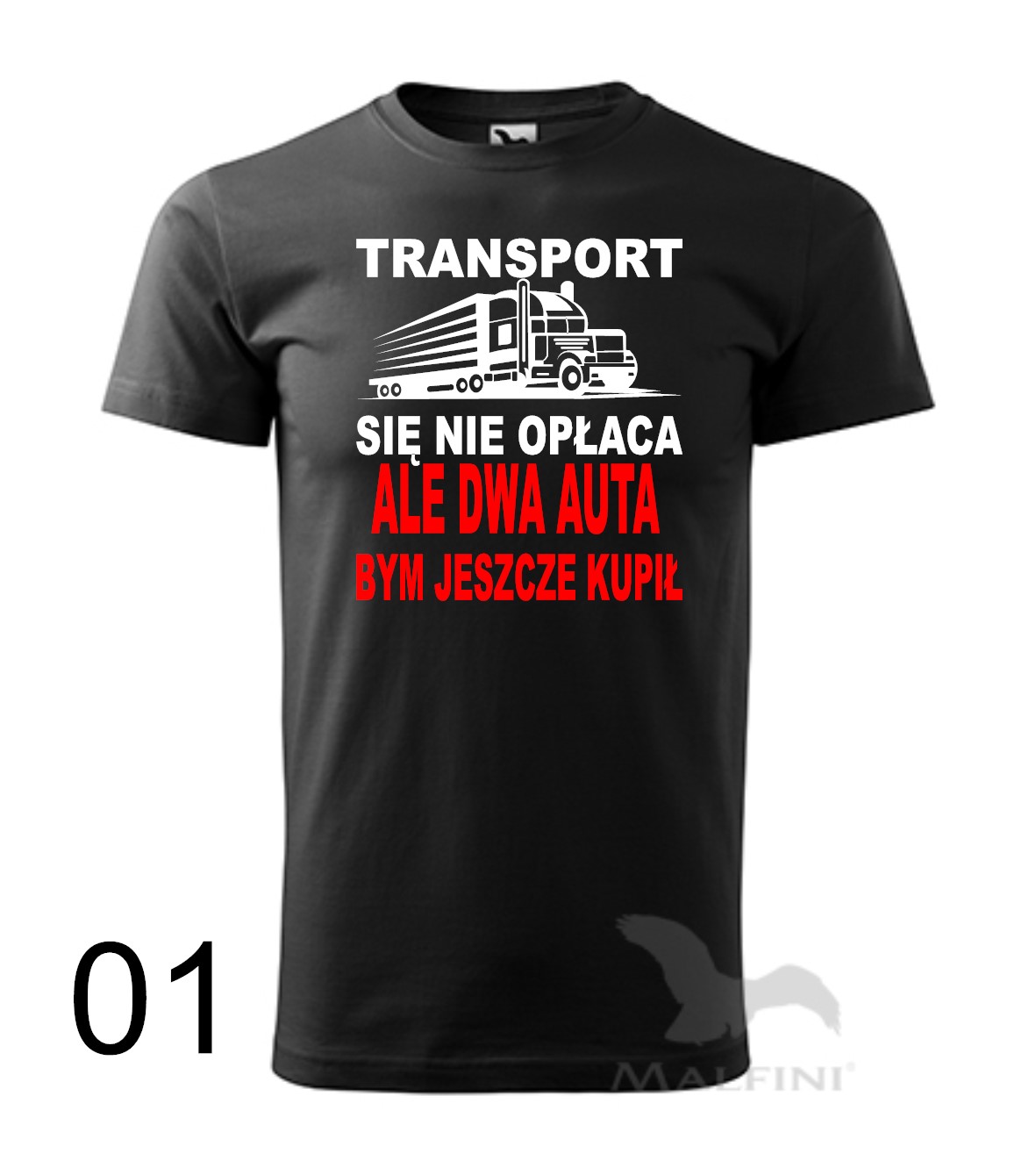 Transport Się Nie Opłaca - Koszulka z Humorem Kierowcy