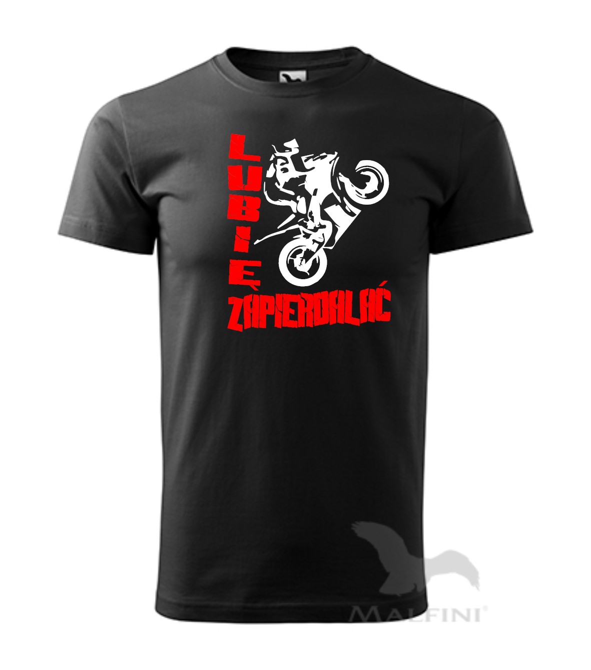 Lubię Zapierdalać - Koszulka dla Fana Adrenaliny na Motocyklu