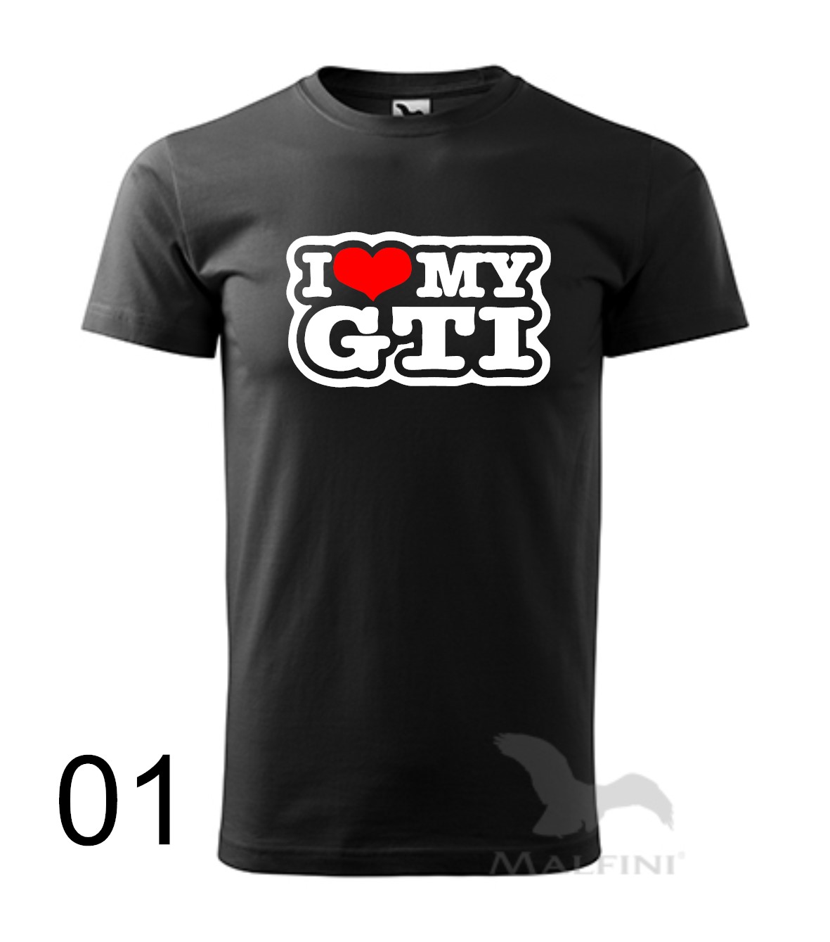 I ❤ My GTI - Koszulka dla Prawdziwego Fana Volkswagen GTI