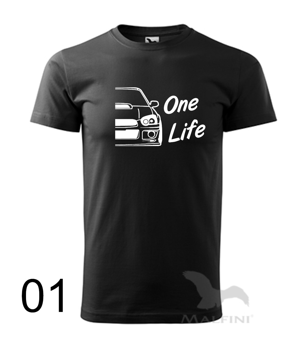 Subaru Impreza - Koszulka "One Life" dla Fana Legendarnej Japońskiej Ikony Rajdów!