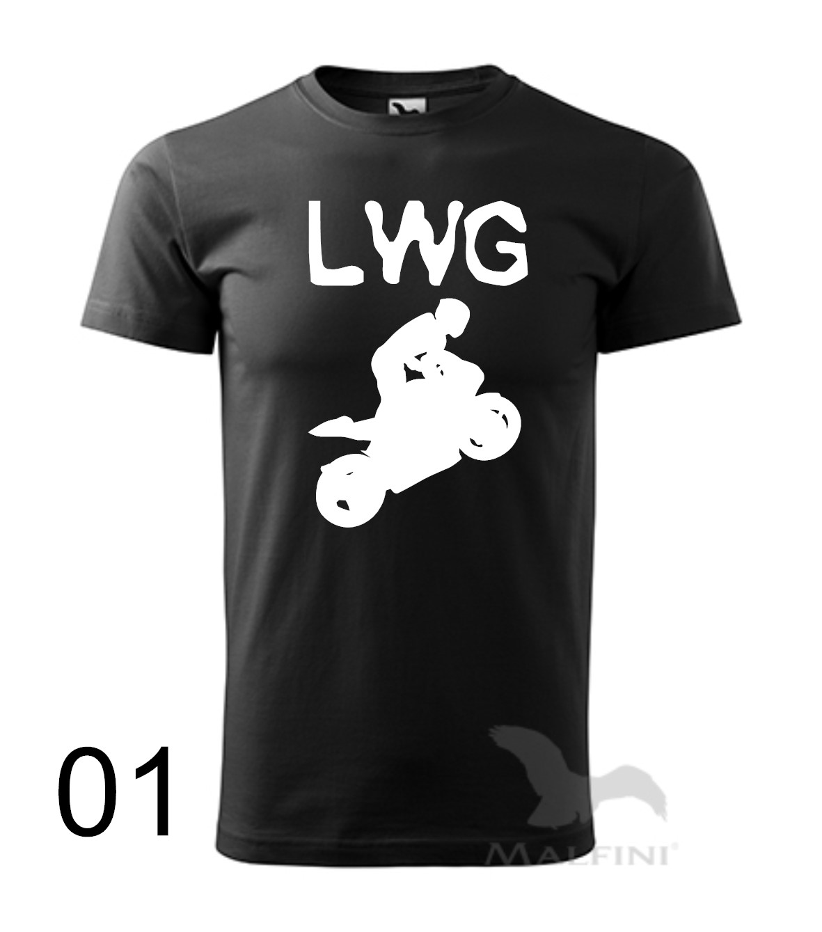 Koszulka "LWG Lewa w Górę" - Dla Prawdziwego Motocyklisty!