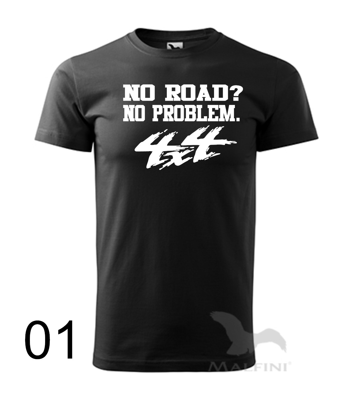 Koszulka "No Road? No Problem. 4x4" - Dla Prawdziwych Fanów Off-Roadu!