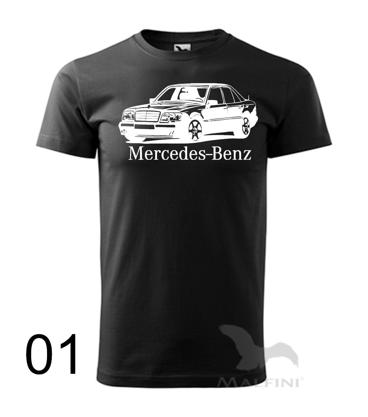 Mercedes-Benz W124 - Koszulka dla Fana Legendarnej "Beczki"!