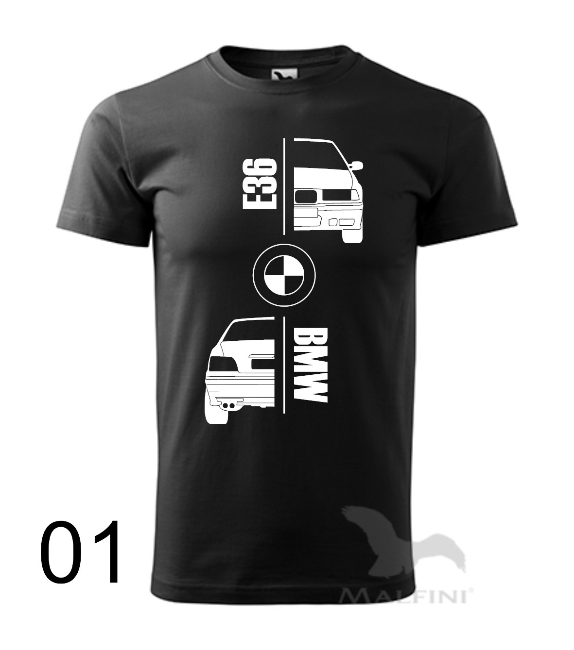 BMW E36 - Koszulka dla Fana Legendarnej "Trójki" w Stylu Retro!